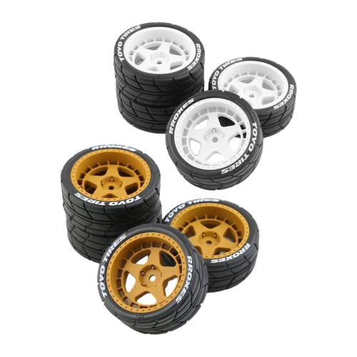 4pcs wheel rim and rubber - and,