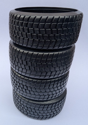 Car drift square - car, tires